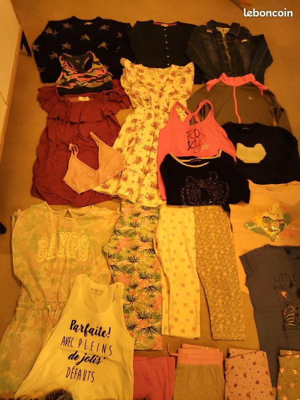 Gros lot de vêtements fille 10-12 ans (image 5)
