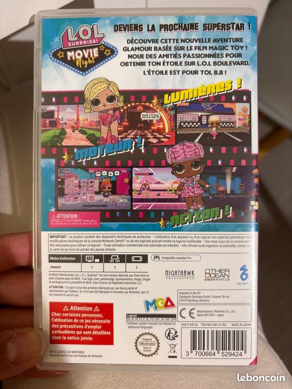 Jeux de switch LoL surprise movie night (image 2)