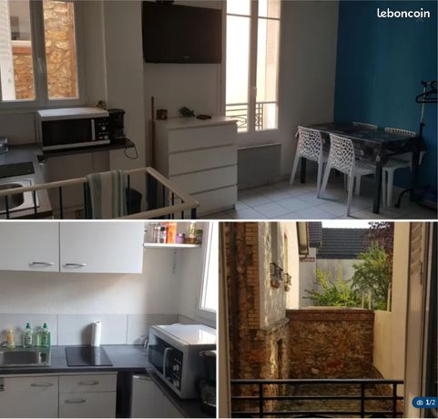 Appartement 2P à BLR limite Sceax