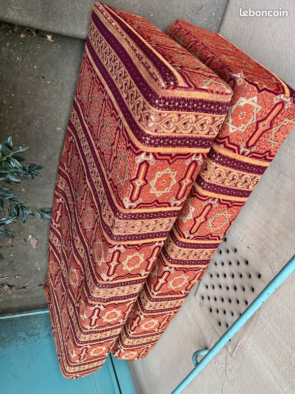 Matelas coussin marocain housse (image 1)