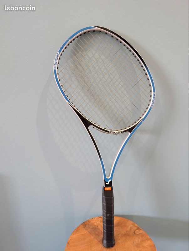 Raquette Tennis Bois Snauwaert Avec Sa Croix Metal Sephyr