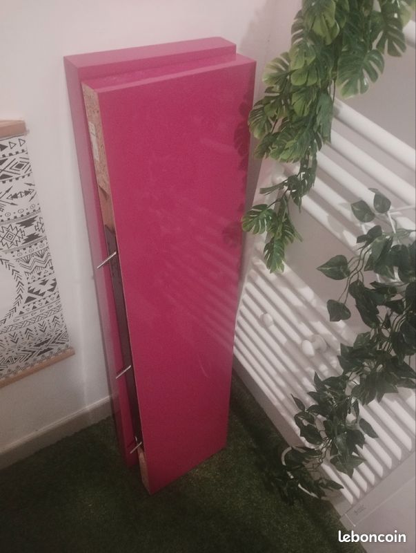 2 Étagère Ikea lack rose fushia (image 3)