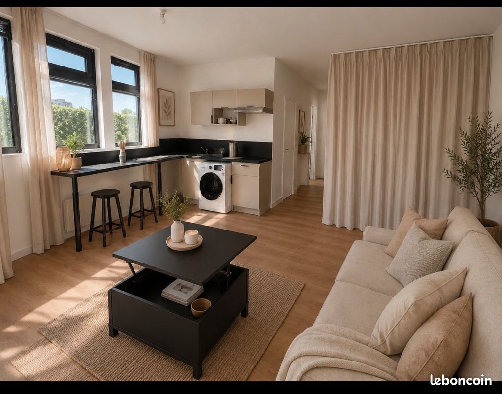 Appartement 1 pièce 23 m² · à Saint-Étienne · 23 m² · 570 €