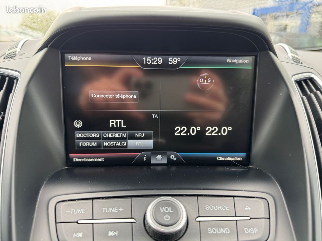 FORD C-MAX II 1.0 EcoBoost 125ch Stop&Start Titanium Régulateur Radar AR Bluetooth Garantie 12 mois (image 25)