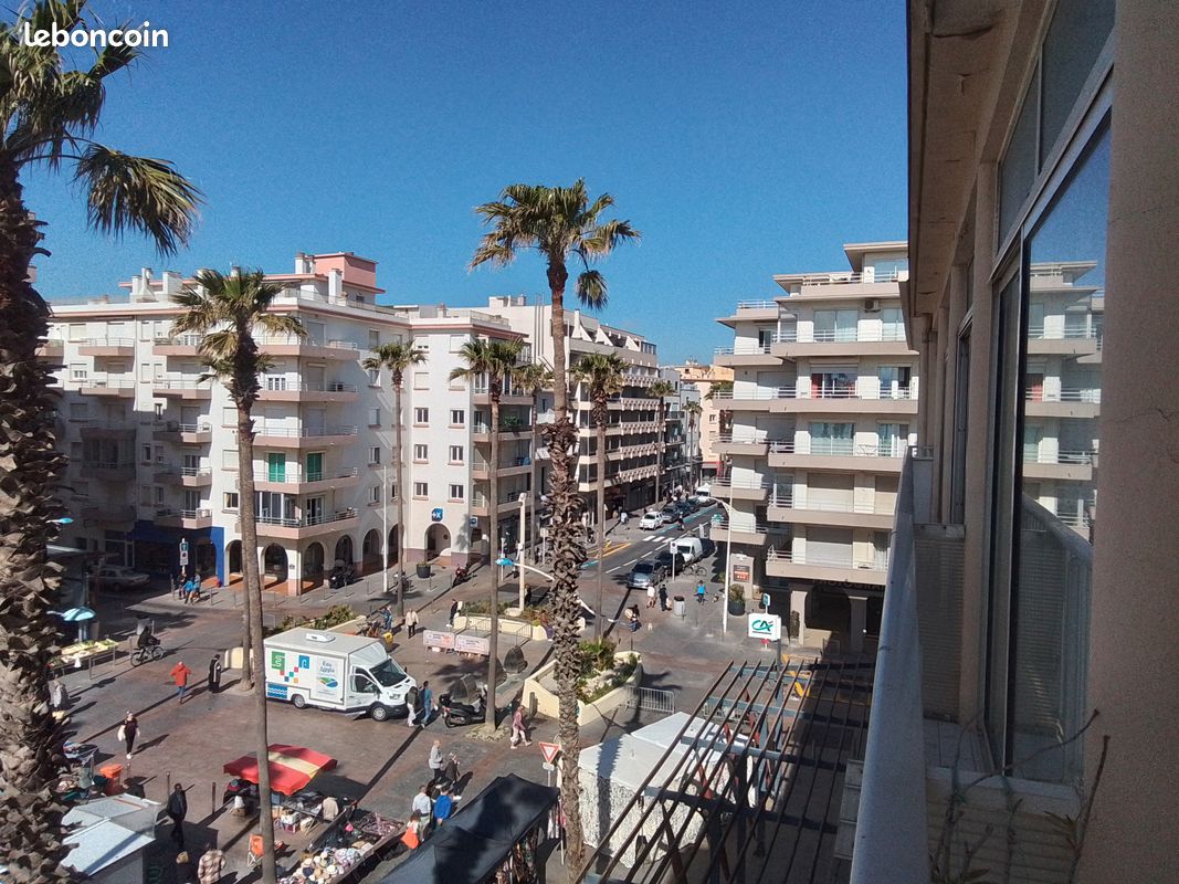 50m plage centrale ,animations,marché,vue mer (image 14)