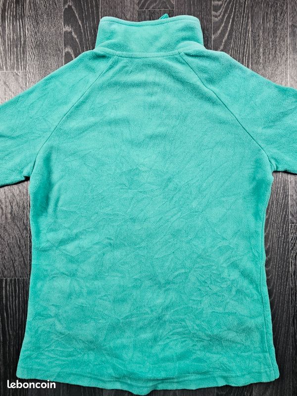 Veste Polaire Femme Fille Hiver Chaude Sweats Manteau Zippé Col