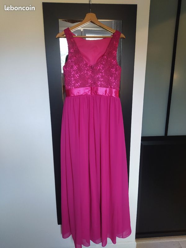 Robe longue de cérémonie L (image 3)