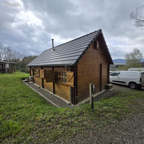 Chalet en bois meublé et équipée