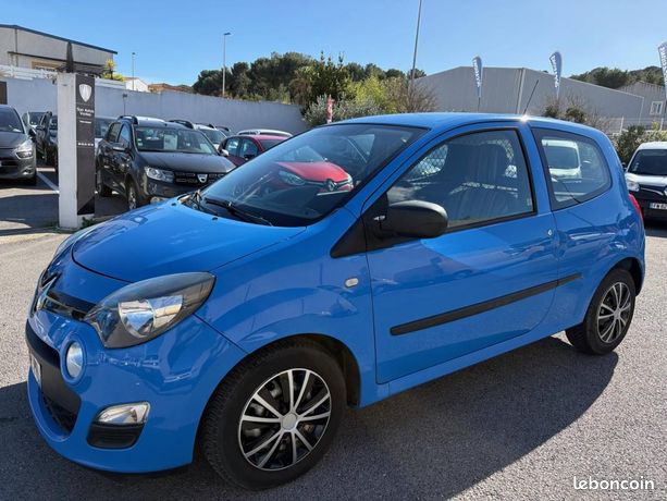 Anson 30341 1/18 – Renault Twingo Bleu – Toit Ouvrant – Occasion Comme Neuve