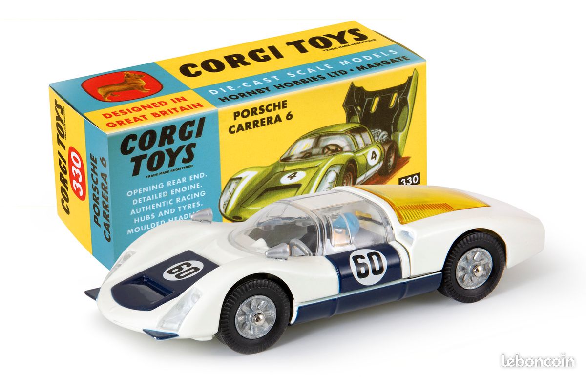 Corgi 330 - Porsche Carrera 6 neuve en boite (image 1)