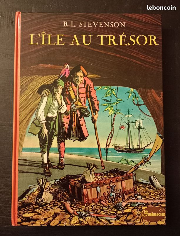 R. L. Stevenson : L'île au trésor - Hachette La Galaxie 1972 (image 1)