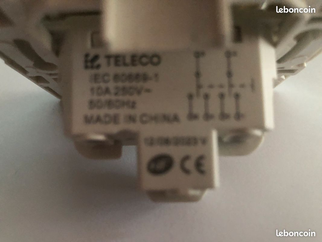 Lot de 2 interrupteurs de volet roulant (image 3)