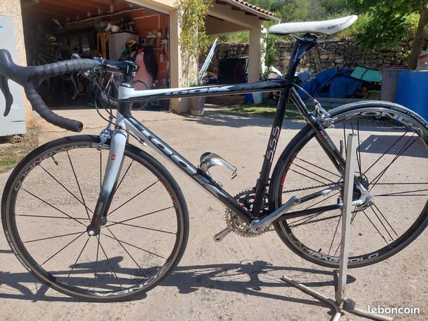 Vélo De Course Vintage Maxi Sports Cyrille Guimard 1993 - Cadre Acier Bleu 53cm