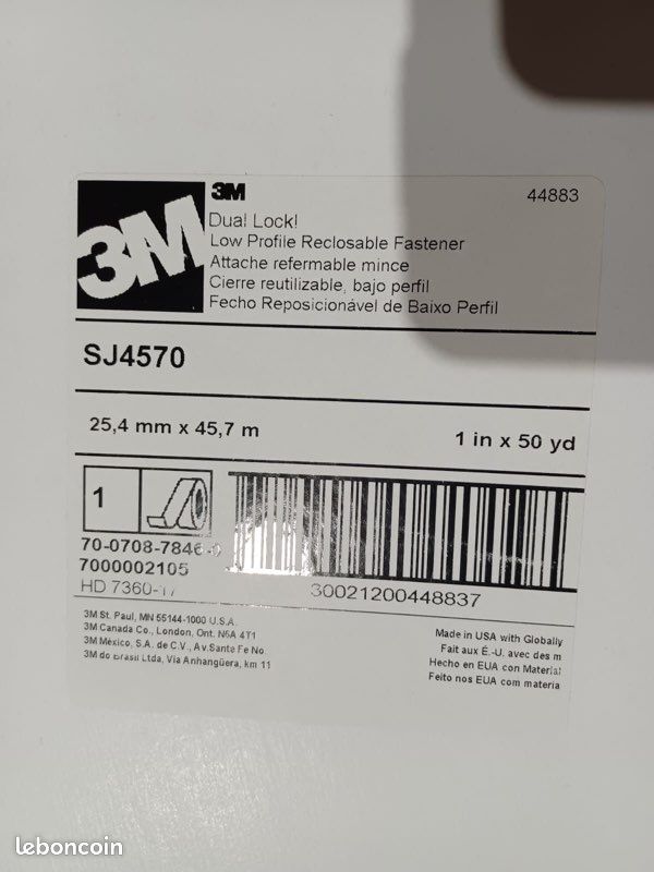 3M Système d’assemblage DUAL-LOCK, Type SJ4570 (image 3)
