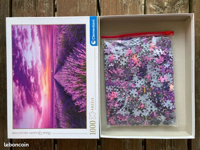 Clementoni – Puzzle 1000 Pièces Adultes – HQC Wine Country Escape – Fabriqué En Italie – Compact Box