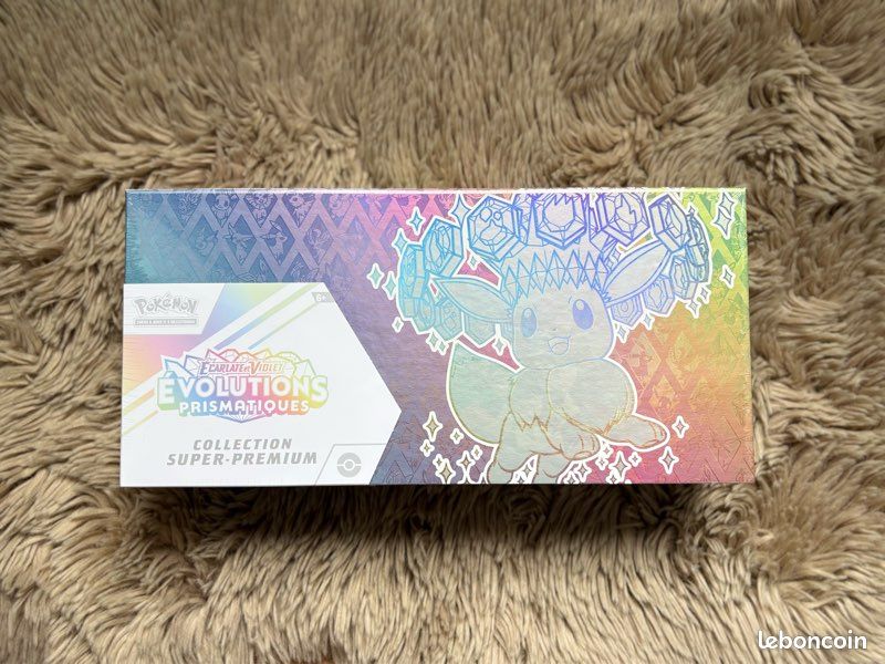 Coffret Pokémon Super Premium Évolutions Prismatiques - Neuf Blister ...