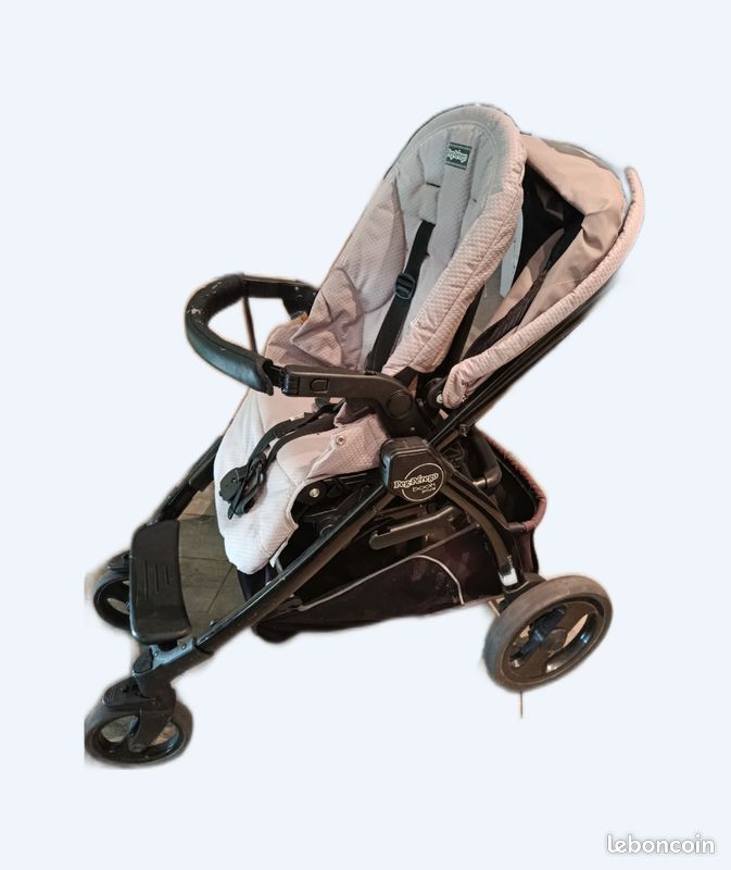 Poussette Canne Poussette Trio Peg Perego Rose Poussette Trio