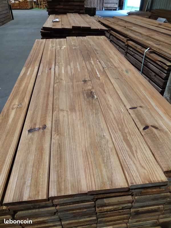 Lame de terrasse Rustique - Pin Maritime (image 1)