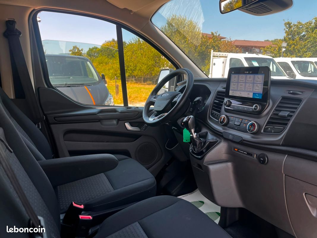 FORD CUSTOM TRANSIT L2 9 PLACES 130cv 1ERE MAIN TVA RECUP 27490euro H.T (image 8)
