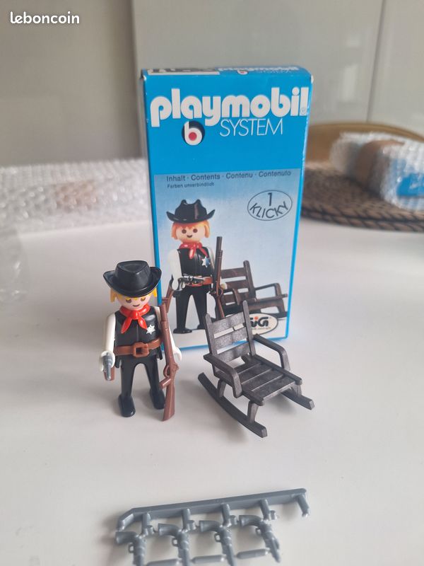 Playmobil Far West – Boîte Vintage De 1974, Occasion, Collection