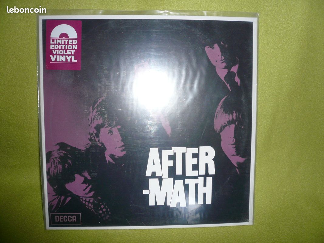 The Rolling Stones - 33t vinyle couleur Violet - After-Math - Neuf ...