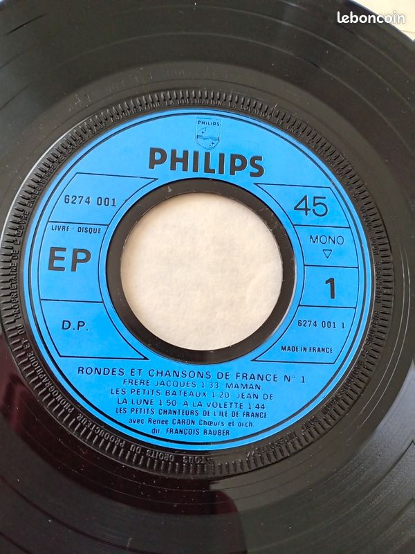 Livre Disque Rondes Chansons N1 (image 4)