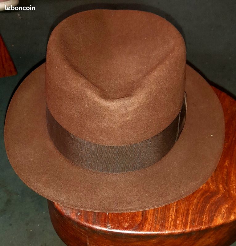 Chapeau Stetson Vintage Américain – Taille 58 (7 1/4) – Style Cow-boy – Occasion