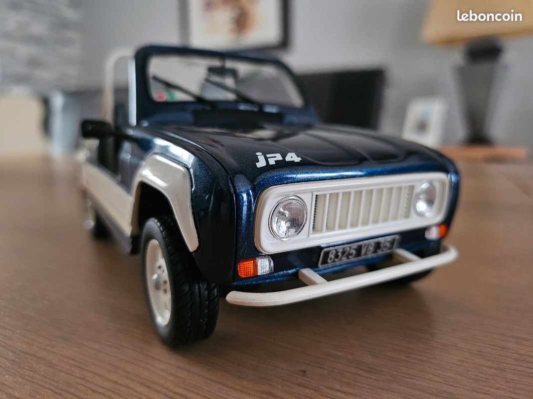 Renault 4L JP4 Ottomobile 1/18 - Miniature Voiture - NEUVE Sous Boîte