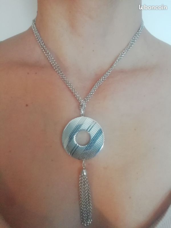 Collier Argent KENZO (image 3)
