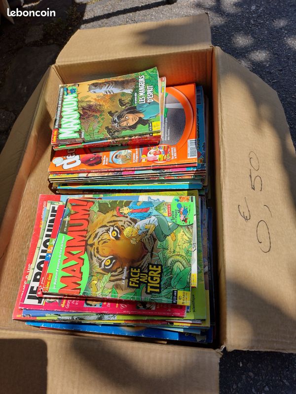 Magazines enfants/Ados : Wapiti, Sciences & Vie Jr - Maximum.. (image 2)