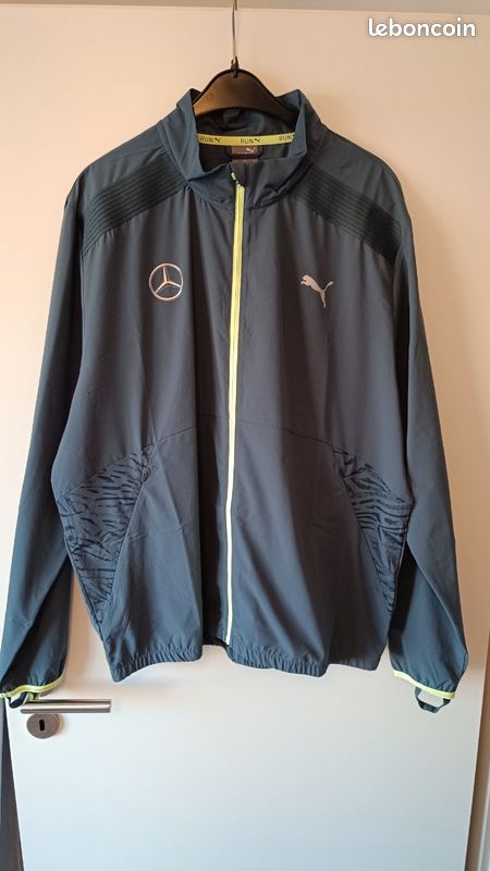 Puma Mercedes Amg Coupe Vent Mercedes Veste Coupe Vent Running