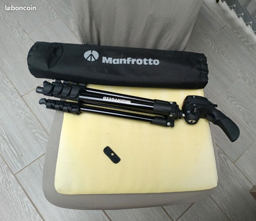 Trépied manfrotto Compact action N-BK (image 9)