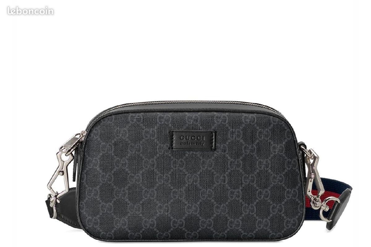Sac à épaule GG Black (image 1)