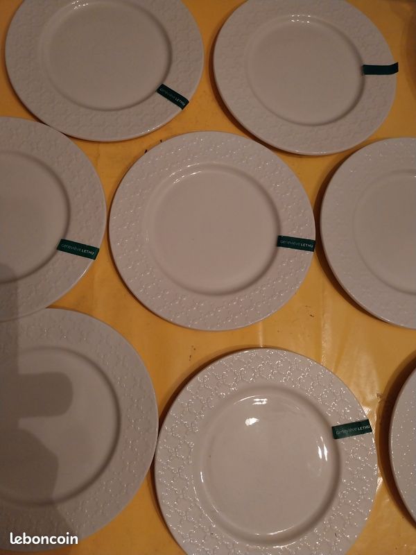 Vaisselle Geneviève Lethu Grain De Riz Jaune - Arts De La Table