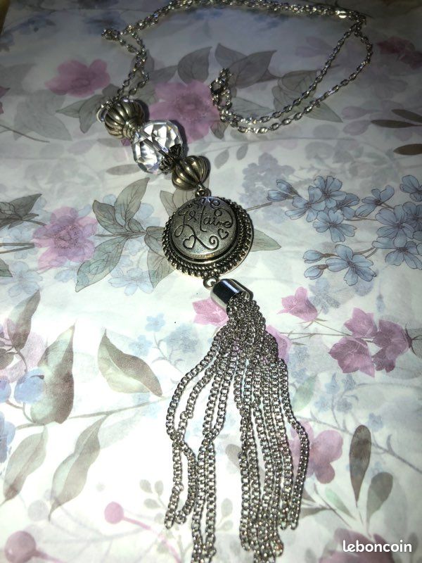 Bijoux sautoir neuf clip je t’aime (image 3)