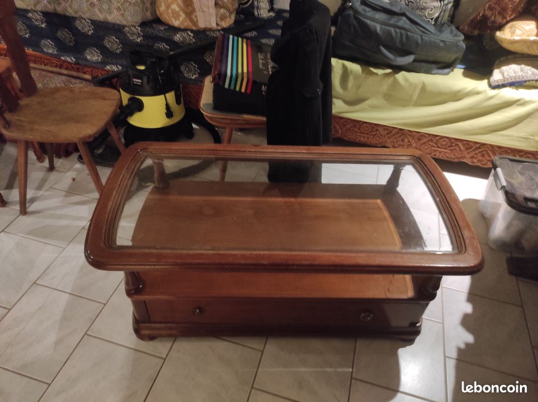 Table basse en merisier (image 3)