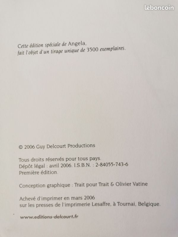 Bd Angela (ES, tirage limité) (image 4)