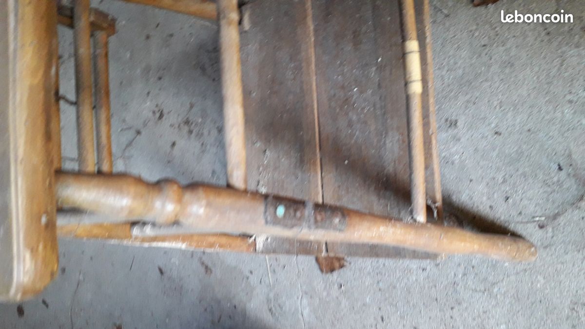 Chaise haute pour bébé vintage (image 3)