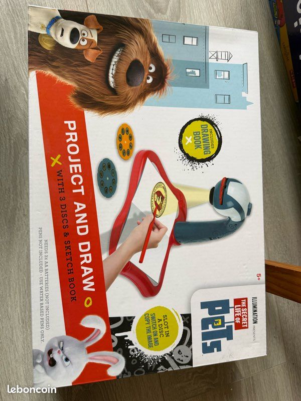 Jeu Project and draw - the secret life of pets (image 1)
