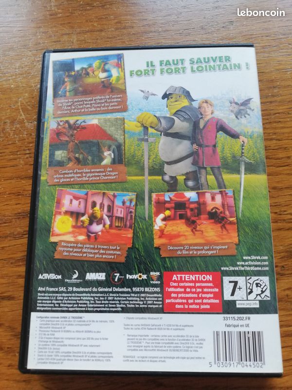 Shrek Le Troisième PC (image 3)
