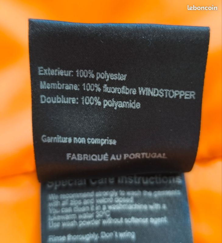 Pantalon De Ski Coupe-vent Rossignol X JC De Castelbajac - Taille M Orange - Occasion