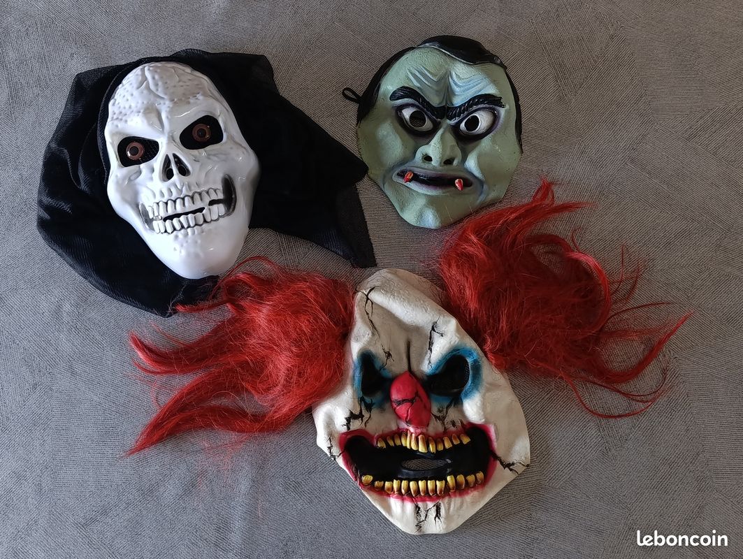 Masques de déguisement Halloween (image 1)