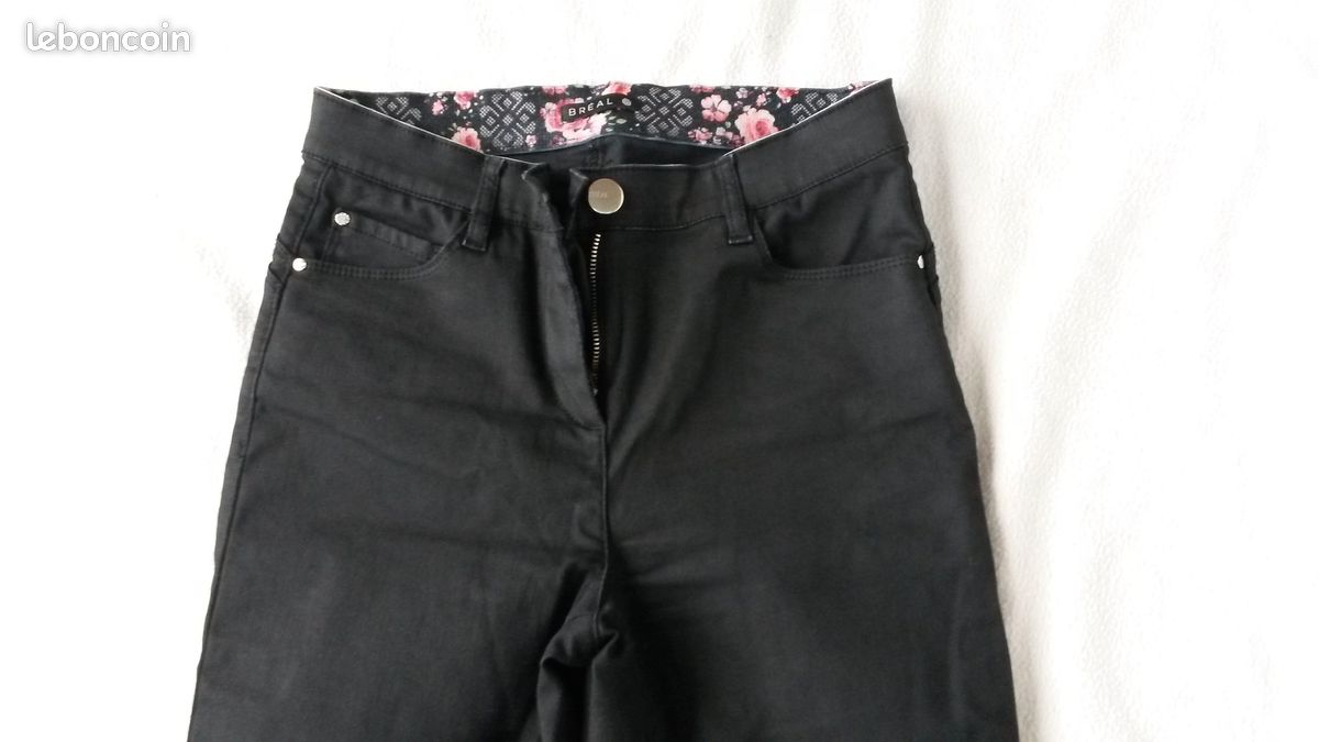 Jean magique enduit noir breal taille BREAL Vêtements
