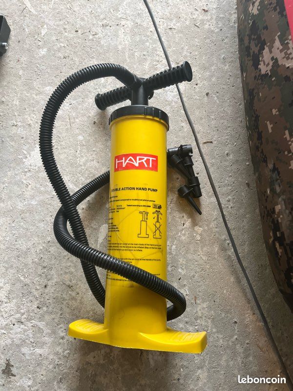 Float tube Hart rouge/camouflage AOR - pack complet, quasi neuf (image 8)