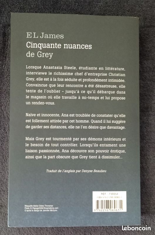 Cinquante nuances de Grey par EL James (image 2)