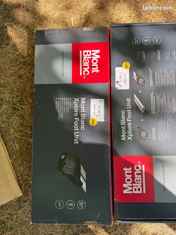 4 pieds de fixation pour barres de toit Mont Blanc Xplore (image 2)