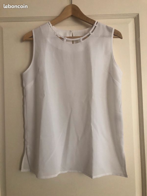 Débardeur blanc La Redoute (image 1)