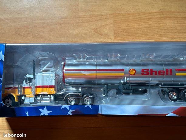 MAJORETTE LOT 3 camion 1/60 semi remorque tanker Esso & camion Tenart