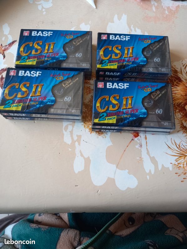 Lot De 17 Cassettes VHS Vierges - NEUVES Sous Blister