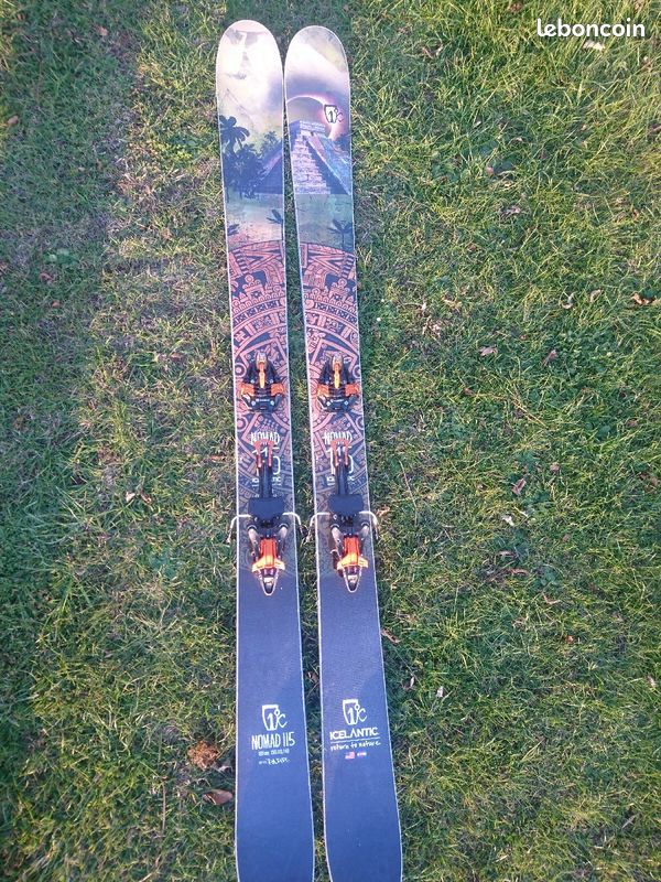 Ski Nomad 115 + peaux (image 1)